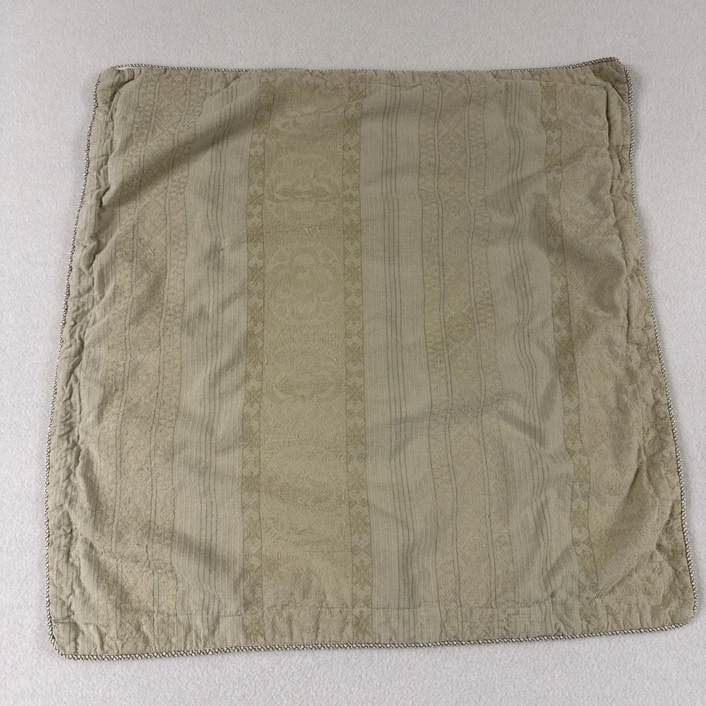 Vtg Ralph Lauren Shams  MARRAKESH Euro Browns Neutrals Fair Condition Flaws‎